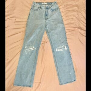 Abercrombie & Fitch High Rise Blue Jeans